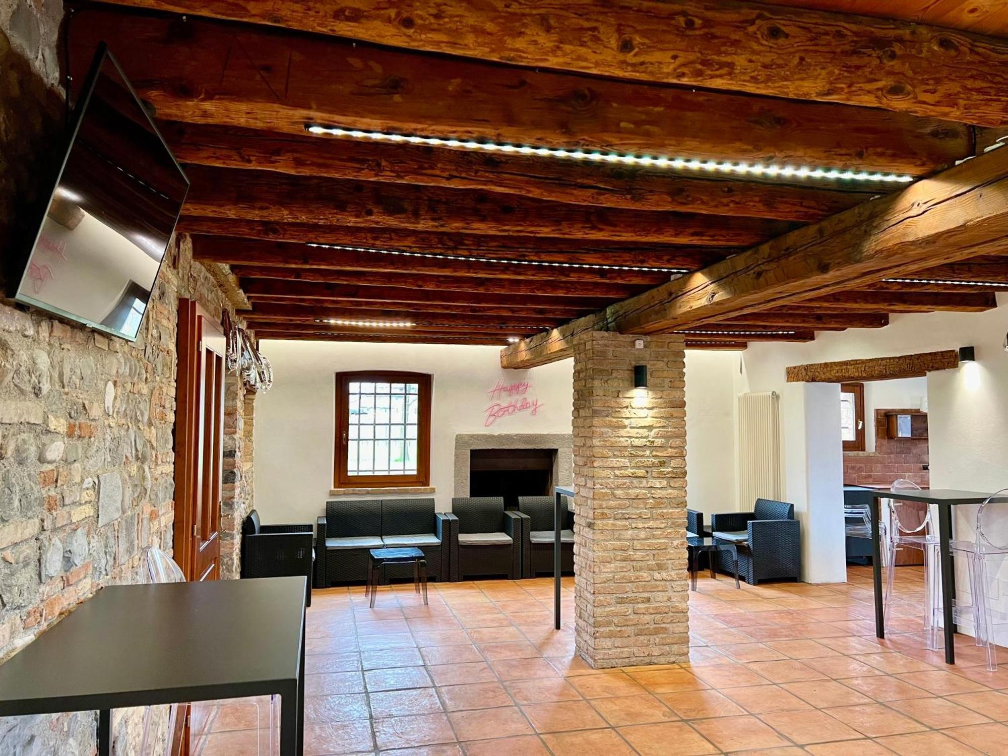 Villa Saten Pavia d'Udine Buitenkant foto