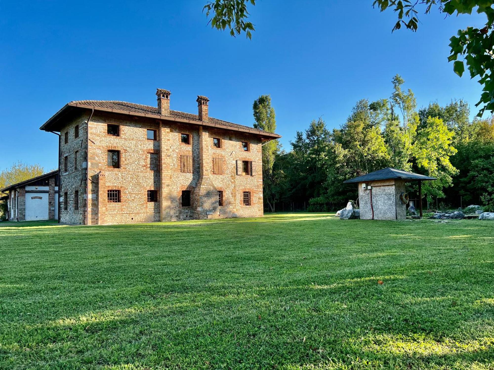 Villa Saten Pavia d'Udine Buitenkant foto